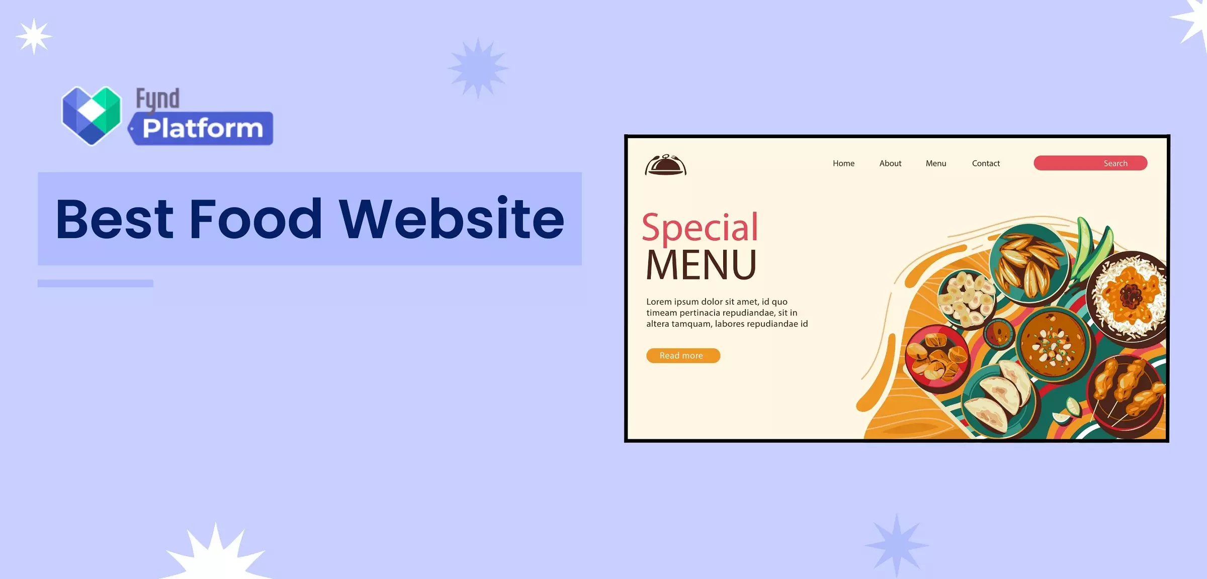 40+ Best Food sites Design Ideas (2023)